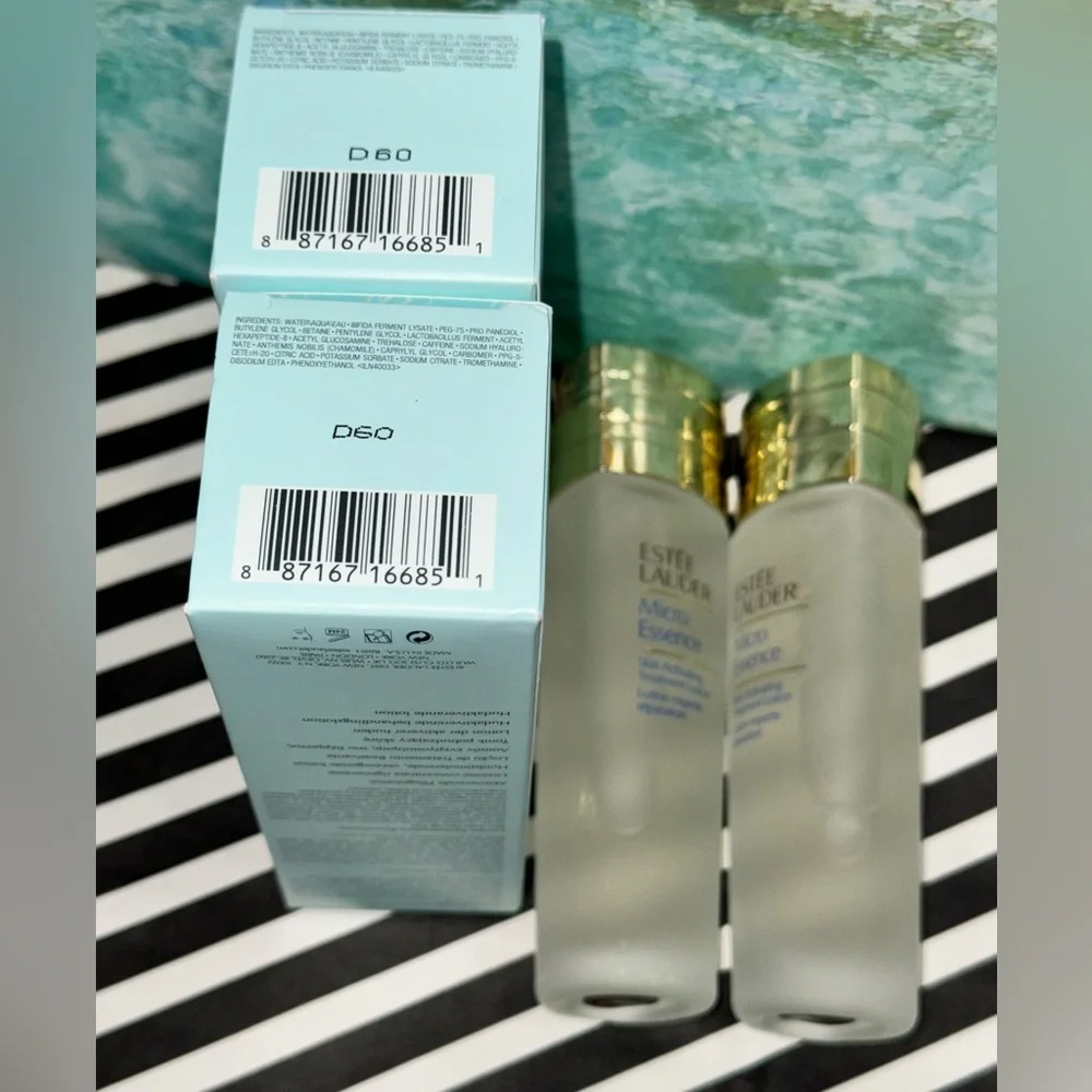 NWT NIB Set of 2 Estee Lauder Micro Essence Skin Activating Treatment Lotion - Picture 5 of 9